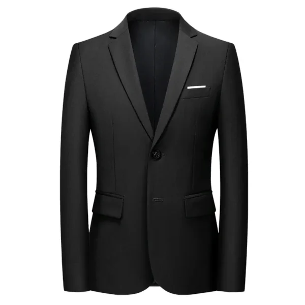 Mens Blazer Formal Business Slim Wholesale Boutique Fashion Solid Color Groom Wedding Dress Male Suit Jacket Coat Tuxedo - Image 5