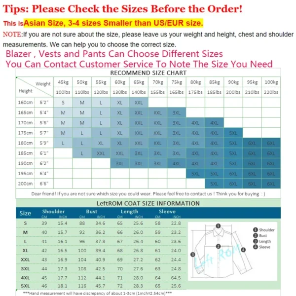 Blazer Vest Pants Groom Wedding Dress Stage Party Suit Three Piece Set and Two Piece Set Mens casual business classic plaid suit - Image 6