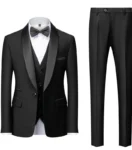 M-6XL Men's Casual Business Have Smoking Suit High End Brand Boutique Fashion Blazer Vest Pants Groom Wedding Dress Party Suit