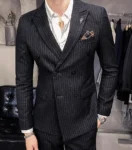 25 Colors 1 Pcs Blazer No Pants S-7XL New Wedding Dress Formal Business Slim Mens Suit Jacket Plaid Striped Solid Color