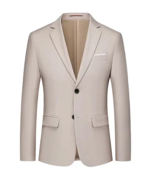 Mens Blazer Formal Business Slim Wholesale Boutique Fashion Solid Color Groom Wedding Dress Male Suit Jacket Coat Tuxedo